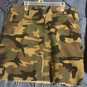 Camo Skirt